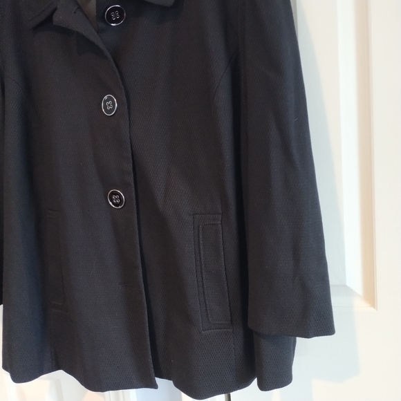 Dialogue QVC Black Woven Women's Blazer Jacket 2X - Picture 11 of 15